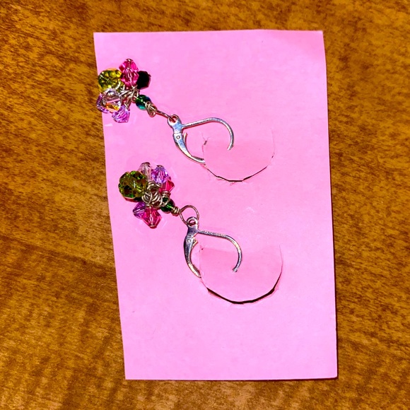 Beaded Earrings Hand Crafted - Picture 4 of 4